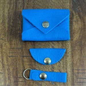 🆕 KMM&Co. Cerulean Cypress Card Envelope Wallet